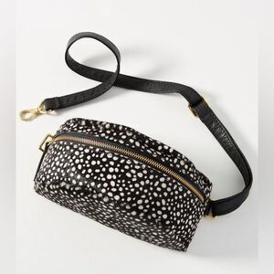 Primecut Calf Hair Box Belt Bag NWT